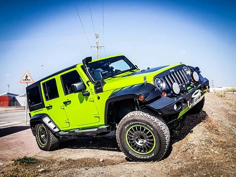 Jeep JK Mecman — taller 4x4 en Águilas (Murcia) (9/11)