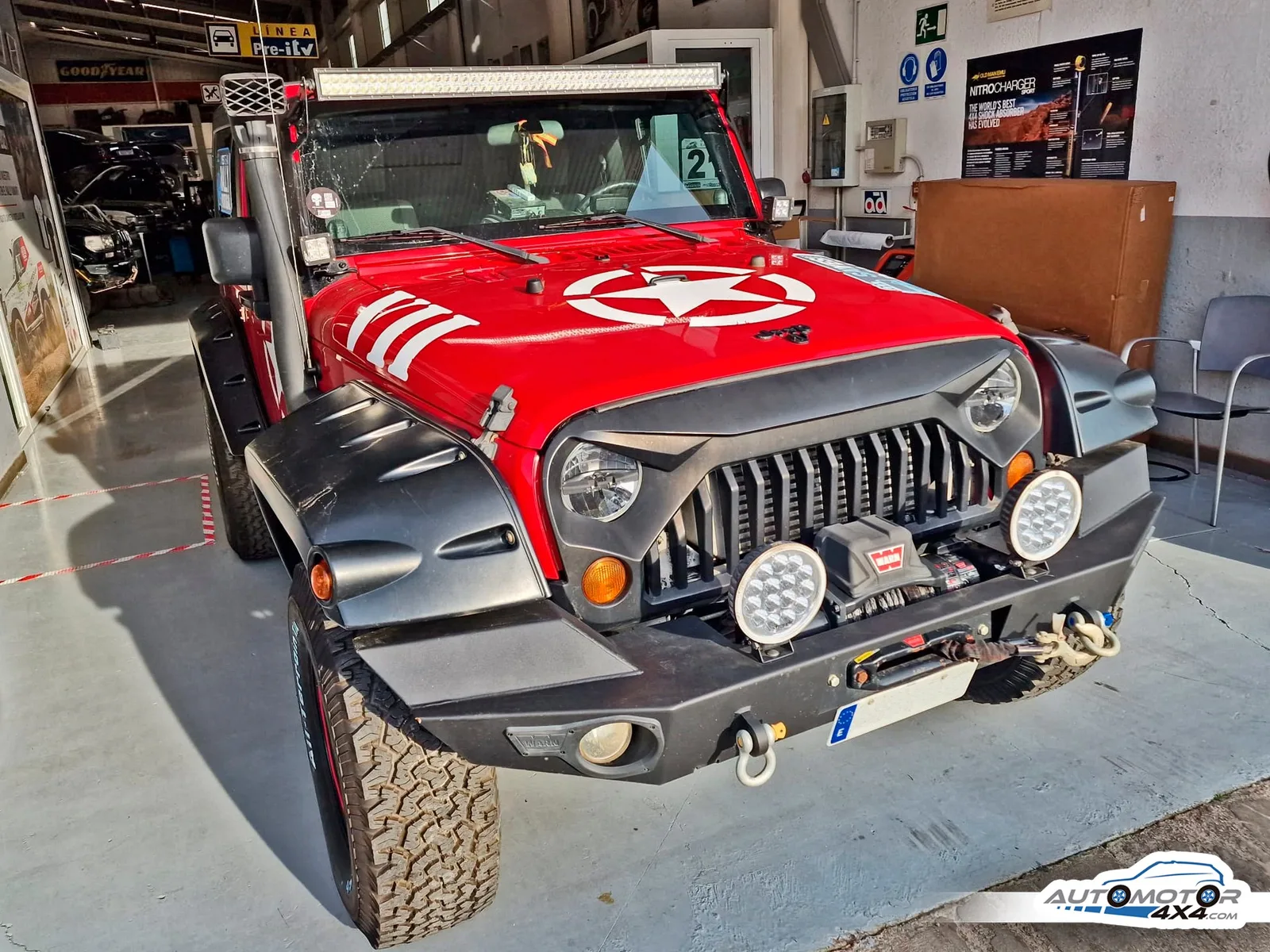 JEEP WRANGLER JK — taller 4x4 en Águilas (Murcia) (2/4)