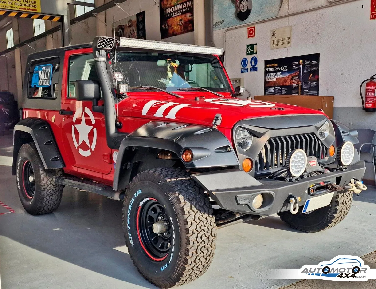 JEEP WRANGLER JK — taller 4x4 en Águilas (Murcia) (3/4)
