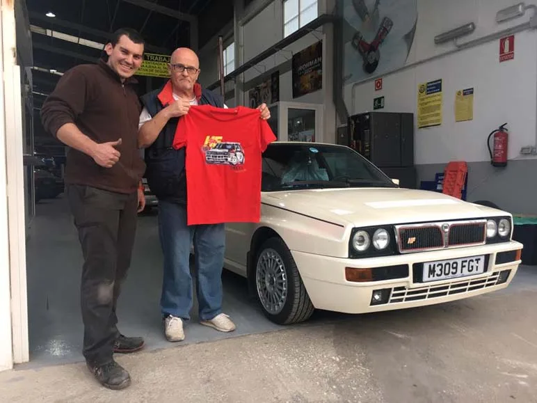 Lancia Delta Integrale EVO — taller 4x4 en Águilas (Murcia) (8/9)