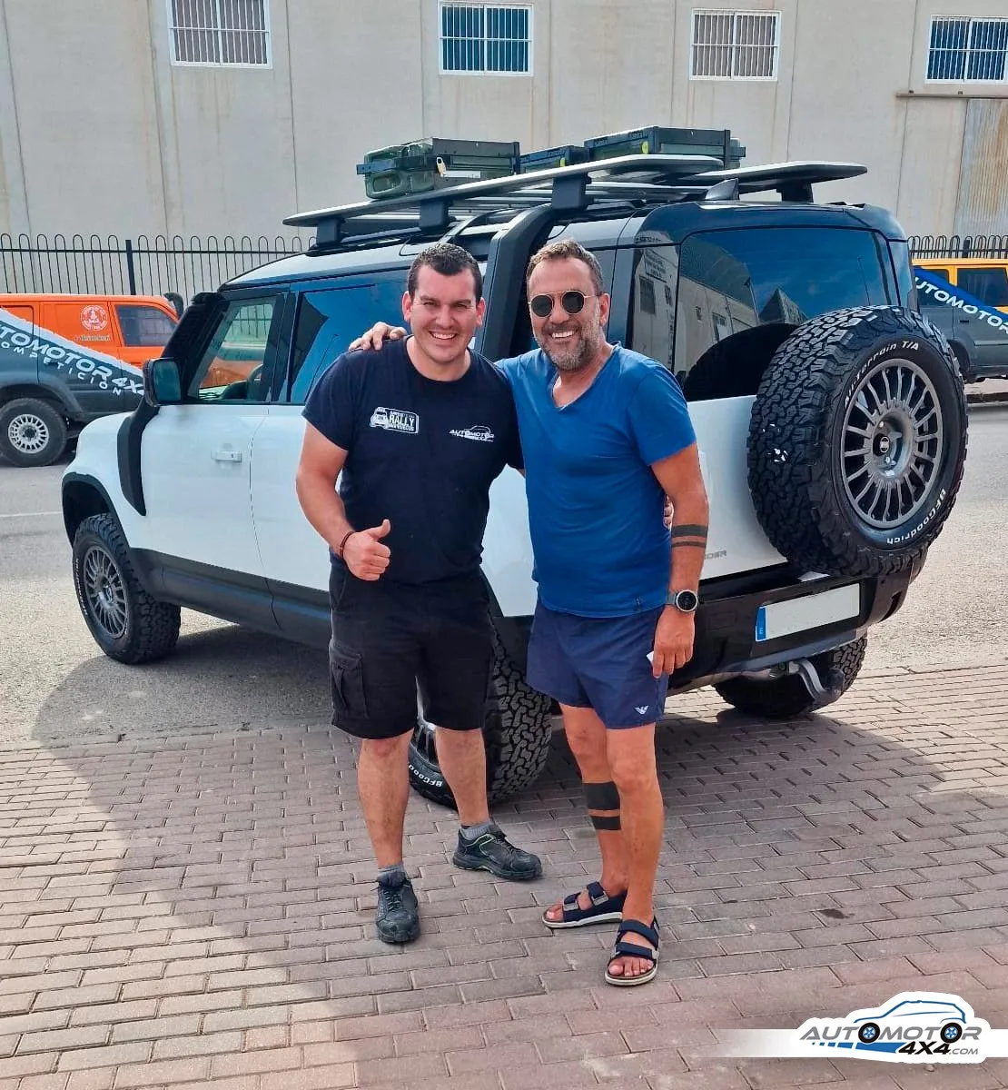 LAND ROVER DEFENDER 110 D200 — taller 4x4 en Águilas (Murcia) (2/10)