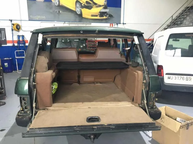 Range Rover Vogue LSE restauración — taller 4x4 en Águilas (Murcia) (3/10)