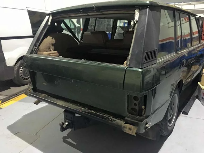 Range Rover Vogue LSE restauración — taller 4x4 en Águilas (Murcia) (5/10)