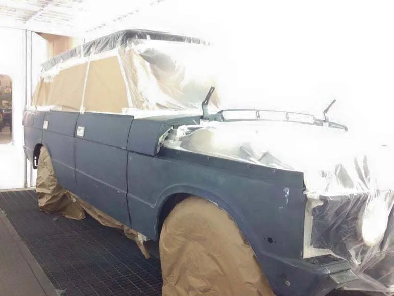 Range Rover Vogue LSE restauración — taller 4x4 en Águilas (Murcia) (10/10)