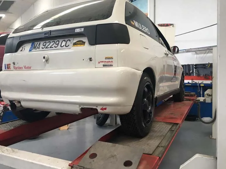 SEAT Ibiza Cupra Mulero Motorsport — 4x4 workshop in Águilas (Murcia, Spain) (5/10)