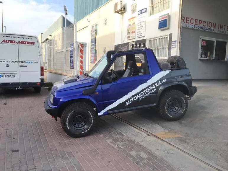 Suzuki Vitara Sergio — taller 4x4 en Águilas (Murcia) (2/8)