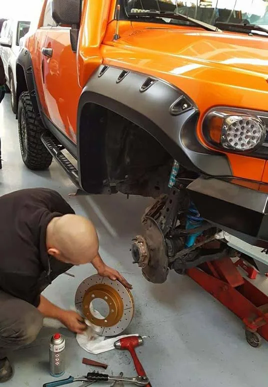 Toyota FJ Cruiser Melilla — taller 4x4 en Águilas (Murcia) (4/10)