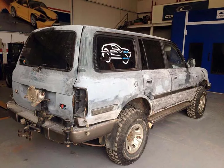 Toyota HDJ 80 Albert — taller 4x4 en Águilas (Murcia) (6/6)