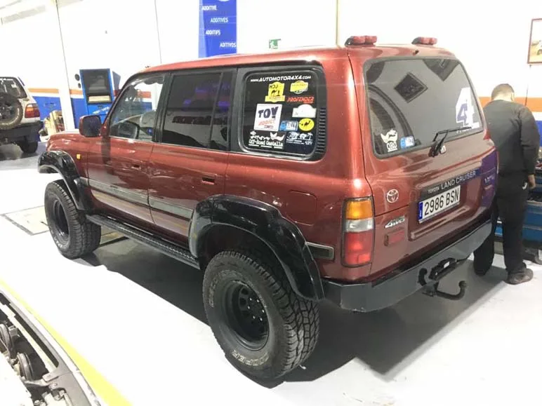 Toyota HDJ 80 Ramón — taller 4x4 en Águilas (Murcia) (5/5)