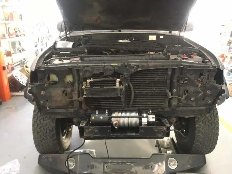 Toyota HDJ80 Alicante — taller 4x4 en Águilas (Murcia) (9/11)