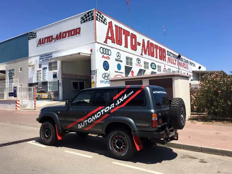 Toyota HDJ80 Dioni — taller 4x4 en Águilas (Murcia) (7/10)