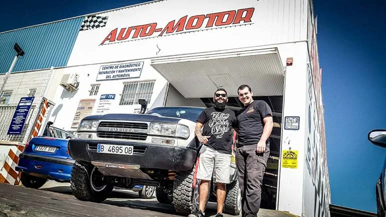 Toyota HDJ80 Nacher — taller 4x4 en Águilas (Murcia) (5/10)