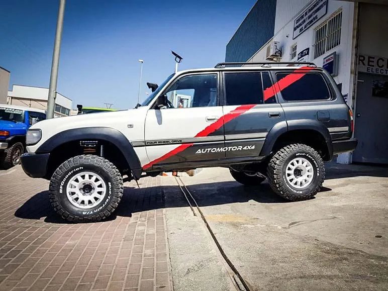 Toyota HDJ80 Nacher — taller 4x4 en Águilas (Murcia) (6/10)