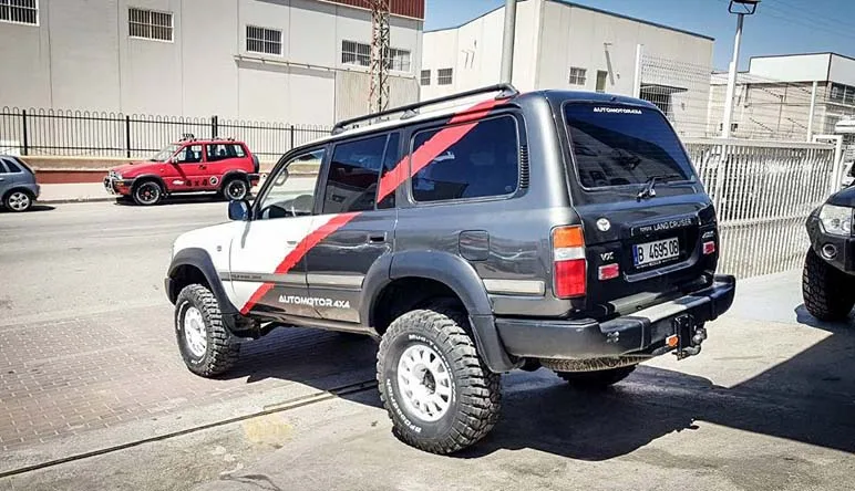 Toyota HDJ80 Nacher — taller 4x4 en Águilas (Murcia) (9/10)