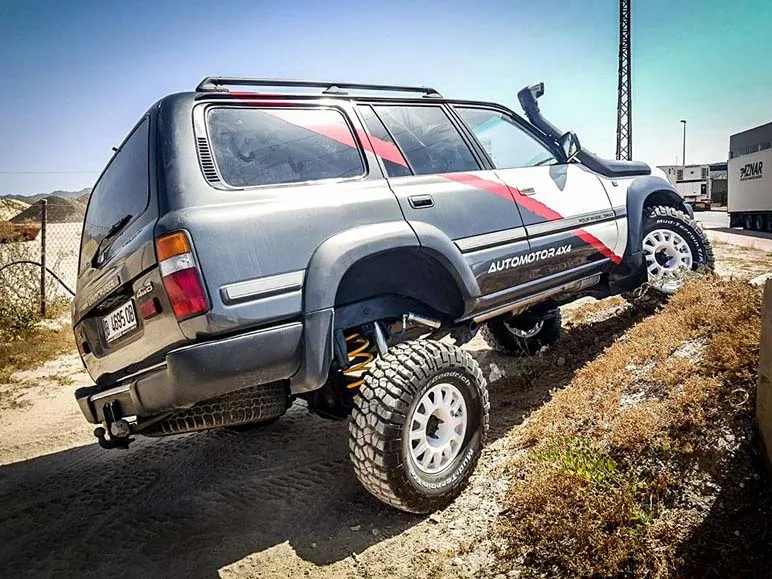 Toyota HDJ80 Nacher — taller 4x4 en Águilas (Murcia) (10/10)