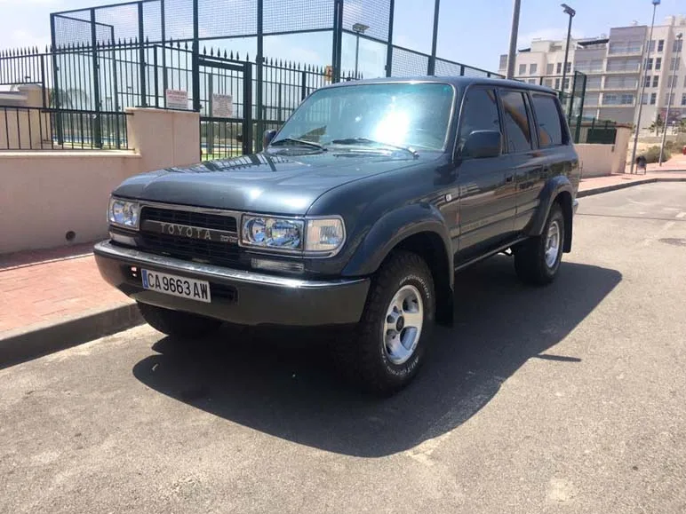 Toyota HDJ80 restauración — taller 4x4 en Águilas (Murcia) (5/8)