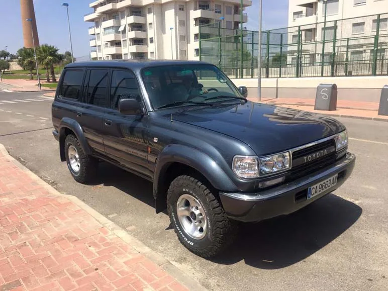 Toyota HDJ80 restauración — taller 4x4 en Águilas (Murcia) (7/8)