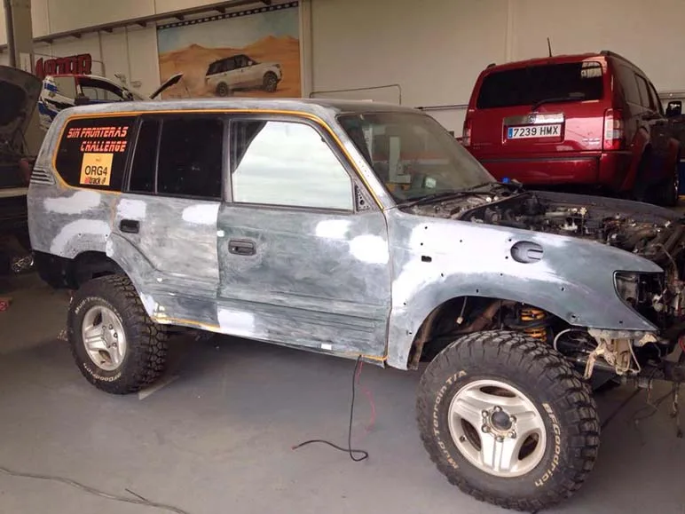 Toyota KZJ95 Madrid SFCH — taller 4x4 en Águilas (Murcia) (10/11)