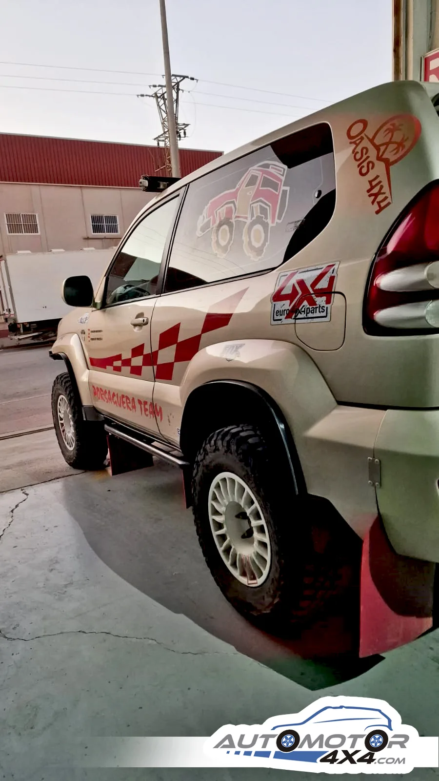TOYOTA LAND CRUISER “DESERT RACING” — taller 4x4 en Águilas (Murcia) (3/4)