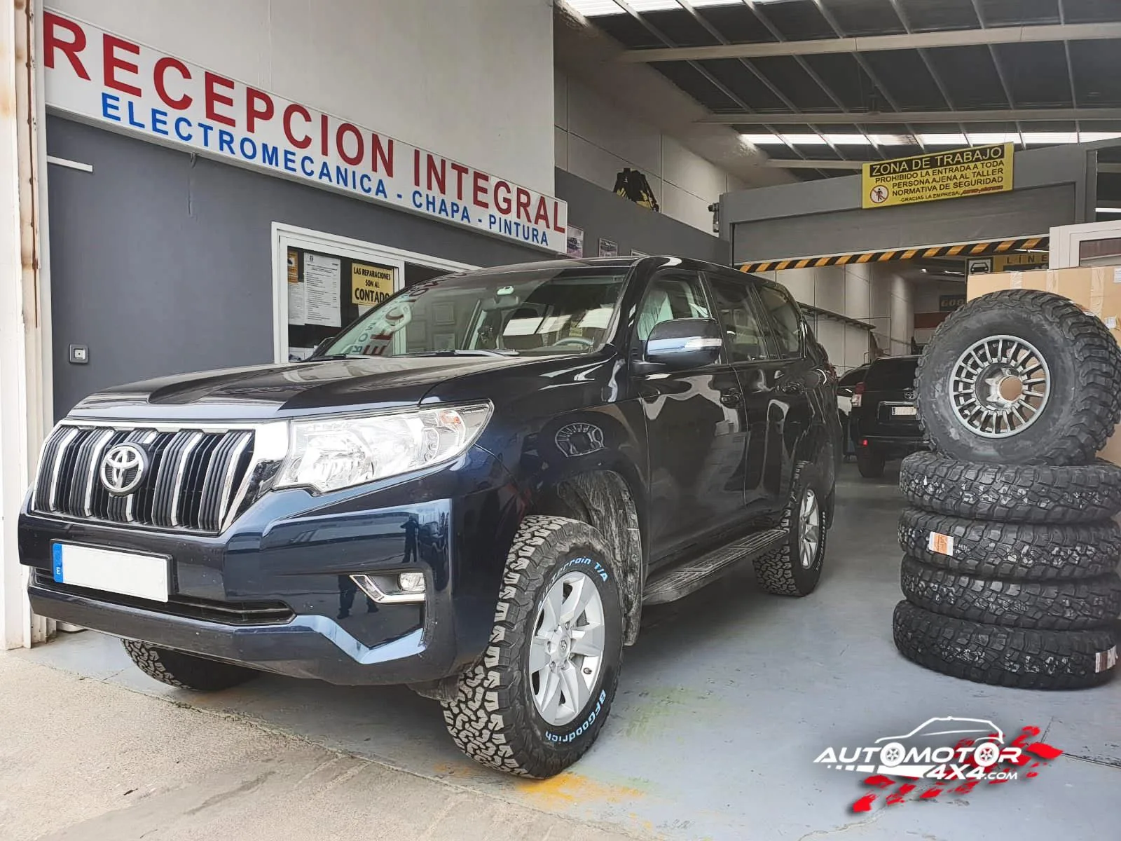 TOYOTA LAND CRUISER GDJ 150 — taller 4x4 en Águilas (Murcia) (3/9)