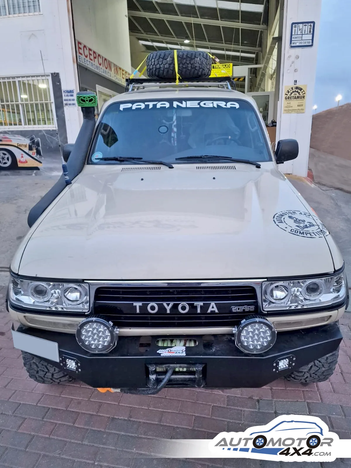 TOYOTA LAND CRUISER HDJ80 — taller 4x4 en Águilas (Murcia) (8/11)