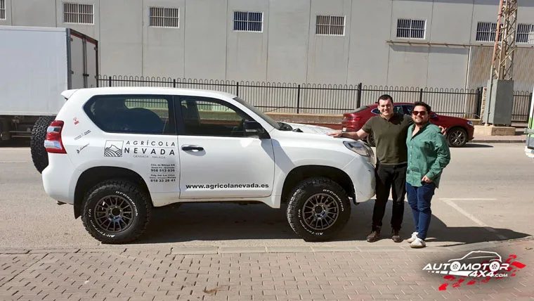 TOYOTA LAND CRUISER KDJ155 AGRICOLA NEVADA — 4x4 workshop in Águilas (Murcia, Spain) (9/11)
